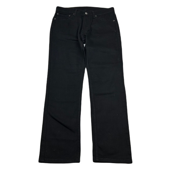 Levi's 511 Slim Fit Jeans Mens‎ 32x29 Black Denim Pants Modern Stretch - Picture 1 of 9
